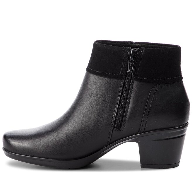 Bottines Clarks Emslie Twist 261373534 Black chaussures