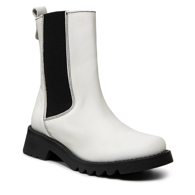 Ghete Jodhpur Fly London Reinfly P144795001 Offwhite(Black)