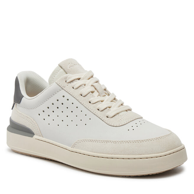 c Clarks Courtlite Run 26176726 White Nubuck evzuttya .ua