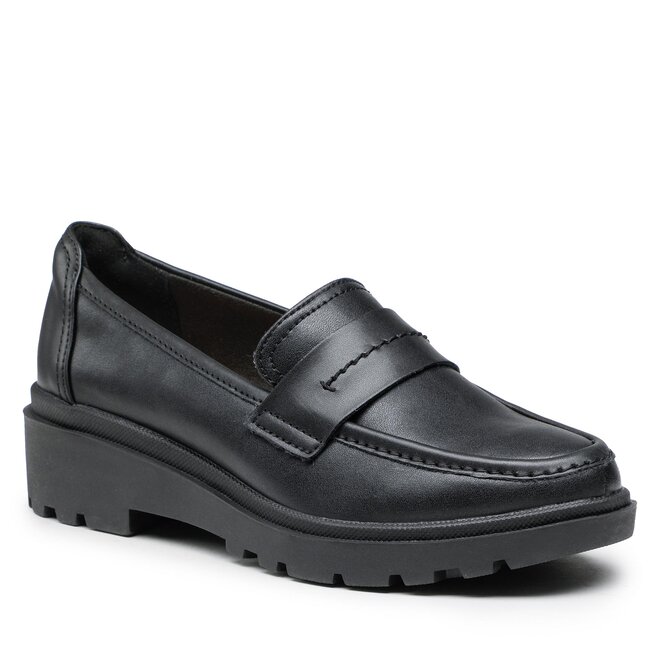 Loafers Clarks Calla Ease 261676864 Black Leather