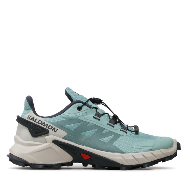 Salomon Обувки Salomon Supercross 4 W 417373 20 V0 Aquifer/Lunar Rock/Ebony