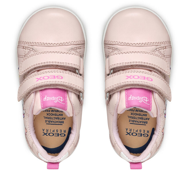 Geox Sneakers Geox B New Flick Girl B361HA 00085 C8W1Z S Lt Rose/White