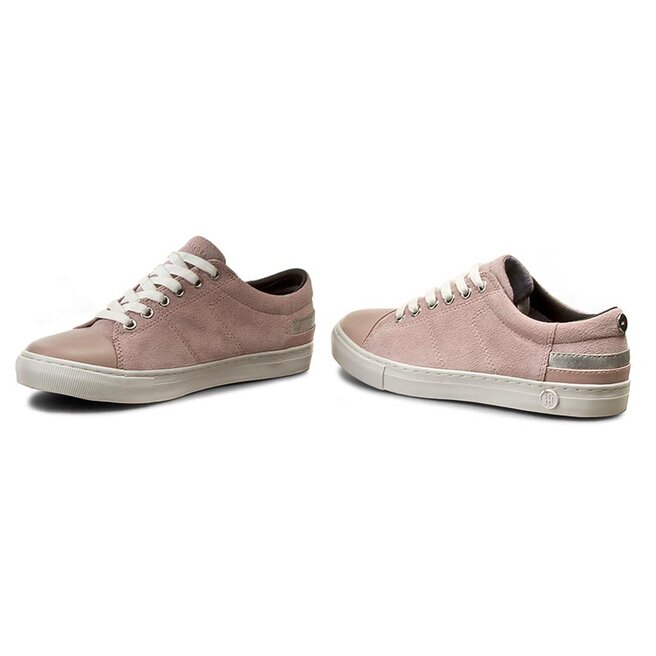 Tommy Hilfiger Trampki Tommy Hilfiger Jeanne 1B FW0FW00498 Dusty Rose 502