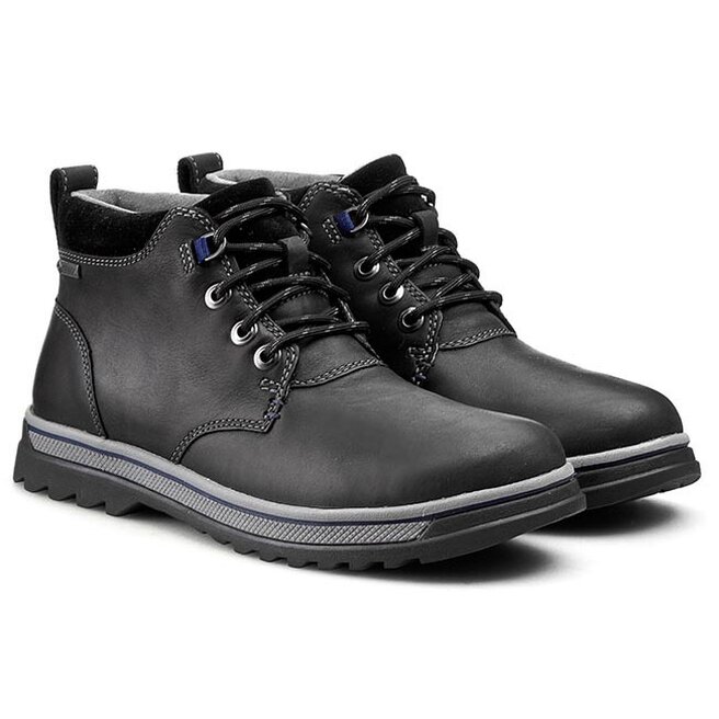 Trzewiki Clarks RipwayHill GTX 261097097 Black Leather eobuwie