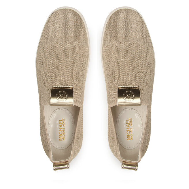 Sneakers MICHAEL Michael Kors Juno Knit Slip On 43R3JUFSAM Goldfarben