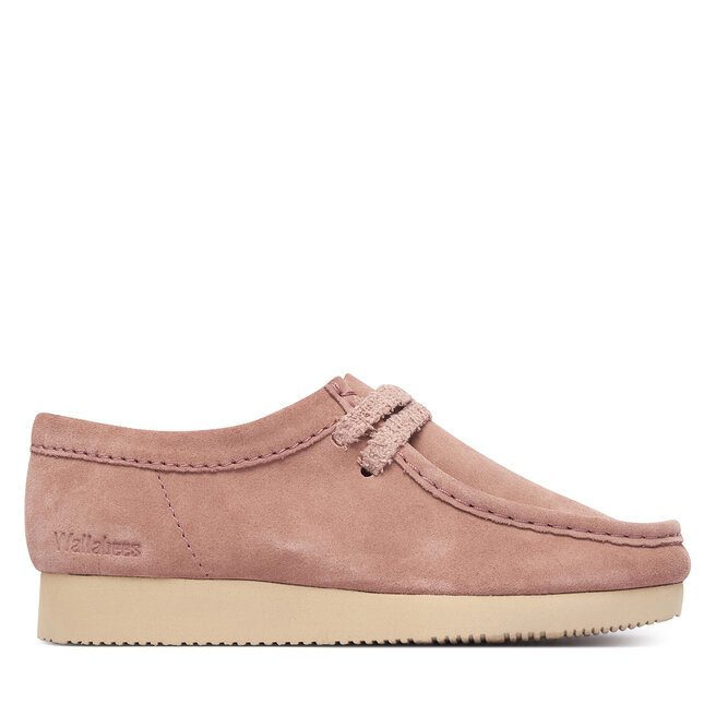 Półbuty Clarks Wallabee Lite. 26328429 Różowy