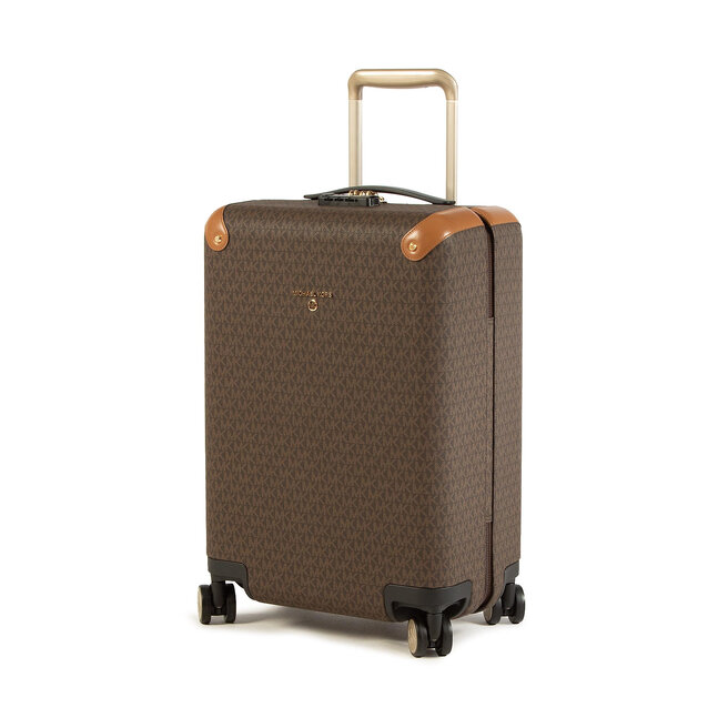 Walizka kabinowa MICHAEL Michael Kors Travel - Brązowy