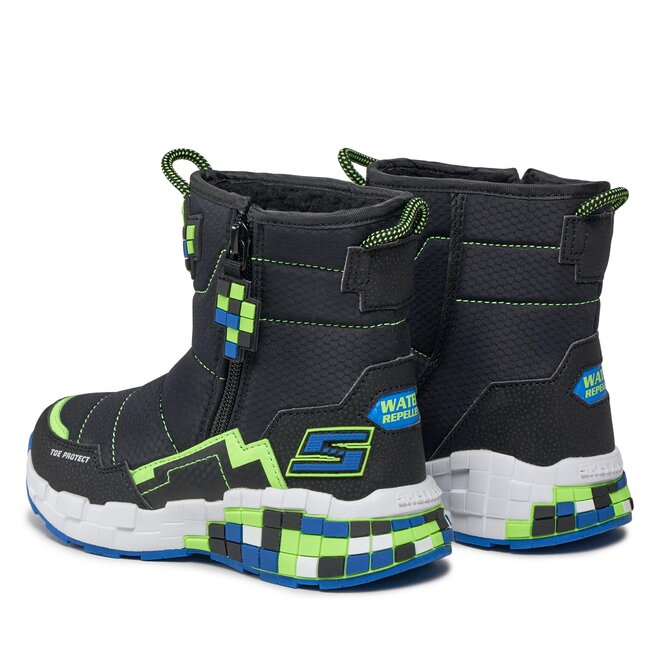 Skechers Kotníková obuv Skechers Mega-Craft Cuboforce 402198L/BBLM Black