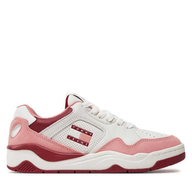 Sneakersy Tommy Jeans Tjw New Basket Lc - Różowy