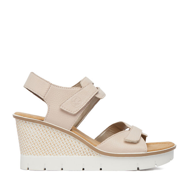 Sandały Rieker 68556-31 Beżowy - kobiece