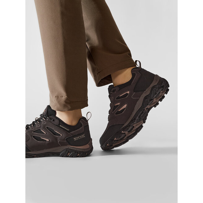 Regatta Scarpe da trekking Regatta Holocombe Iep Low RMF572 Peat/Gold Fawn 40Q