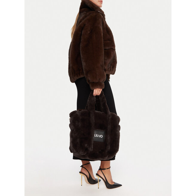 Torebka Liu Jo M Tote TF5270 E0374 Brązowy -