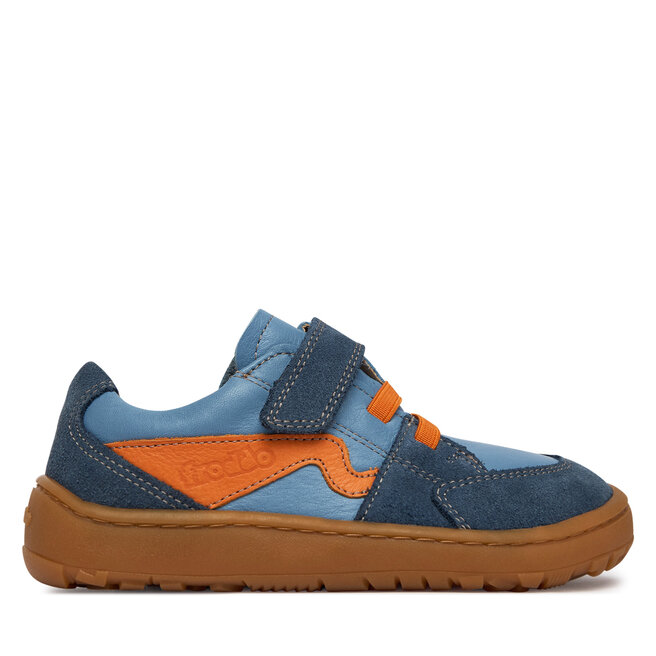 Sneakersy Froddo Barefoot River G3130286-1 S Niebieski - chłopięce