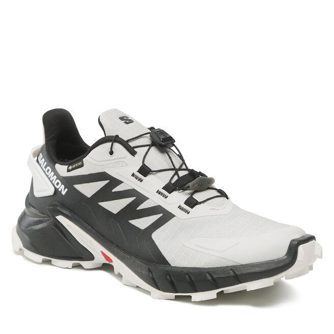 Παπούτσια Salomon Supercross 4 Gtx GORE-TEX L41731900 Lunar Rcok/Black/White