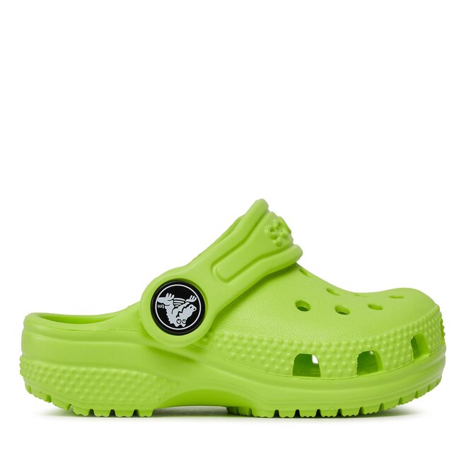 Klapki Crocs Classic Kids Clog T Limeade - Zielony