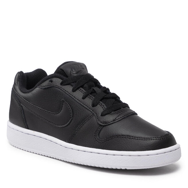 Skor Nike Ebernon Low AQ1779 001 Black Black White eskor