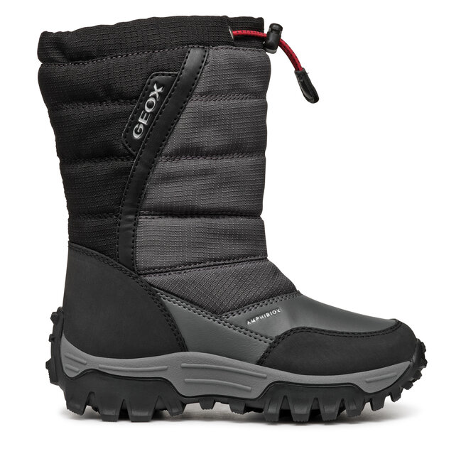 Śniegowce Geox J Himalaya Boy B Abx J26FRA 0FU54 - M Szary