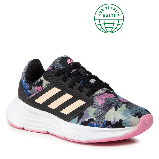 Pantofi adidas Galaxy 6 GX7285 Core Black/Bliss Orange/Bliss Pink adidas imagine noua