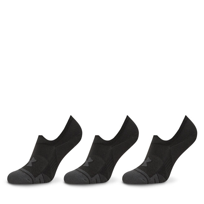 Zestaw 3 par niskich skarpet unisex Under Armour Performance Tech - Czarny