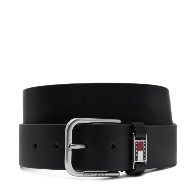 Pasek Męski Tommy Jeans Tjm Scanton 4.0 - Czarny