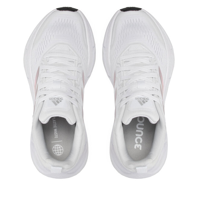 Pantofi adidas Questar GZ0618 Cloud White / Matte Silver / Almost Pink â¢ Www.epantofi.ro