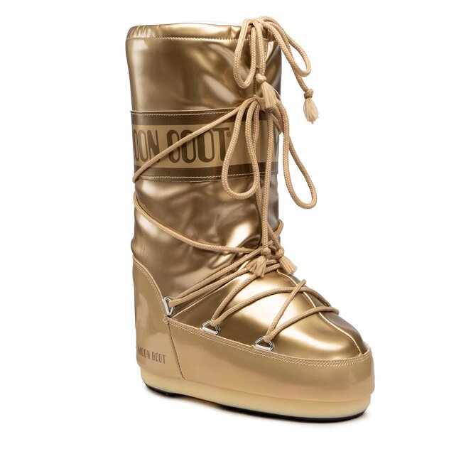 Cizme de zăpadă Moon Boot Vinile Met. 14021400003 Oro D