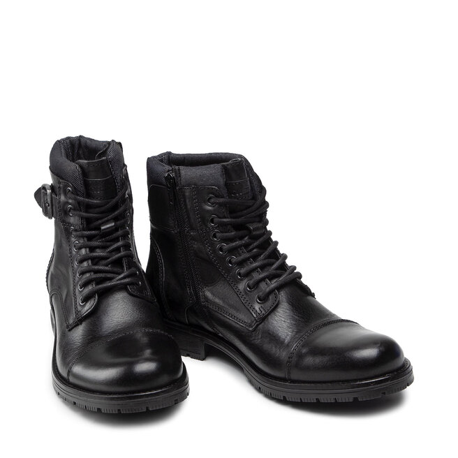 Jack&Jones Kozačky Jack&Jones Jfwalbany 12140935 Anthracite
