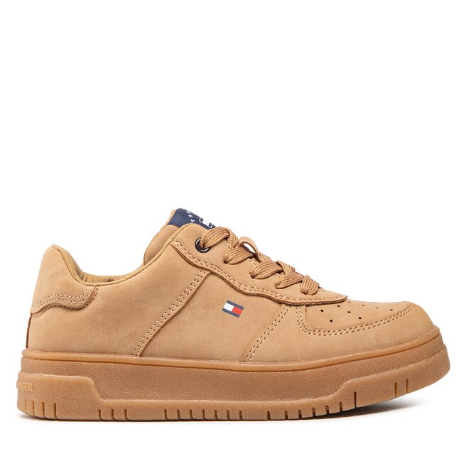 Tommy Hilfiger Sneakers Tommy Hilfiger Low Cut Lace-Up Sneaker T3B9-32478-1441 M Camel 524