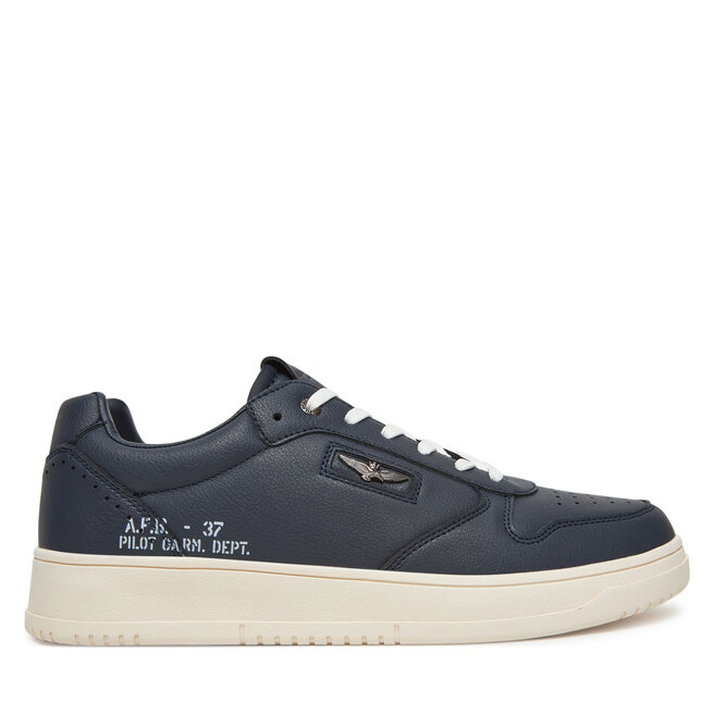 Sneakersy Aeronautica Militare - Granatowy