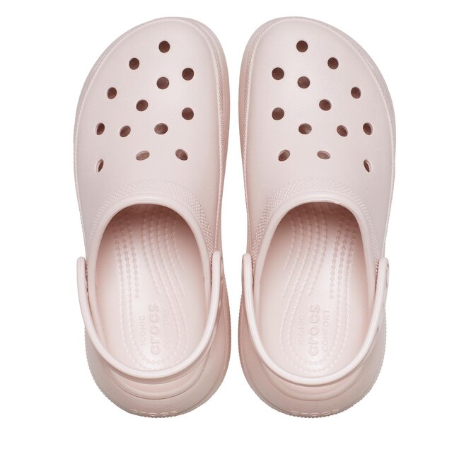 Ciabatte Crocs Classic Crush Clog 207521 Quartz 6UR escarpe