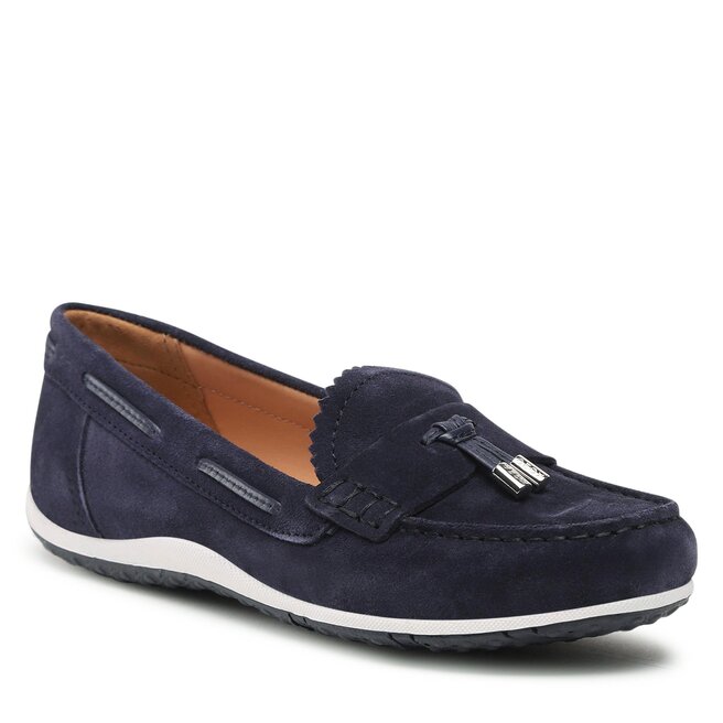 Mokassins Geox D Vega Moc D35DNA022BCC4002 Navy | eschuhe.de