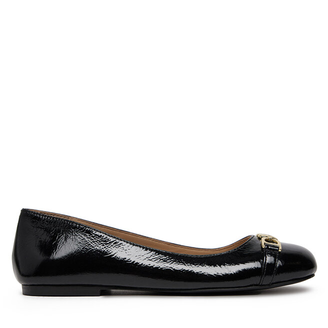 Baleriny LOVE MOSCHINO - Czarny