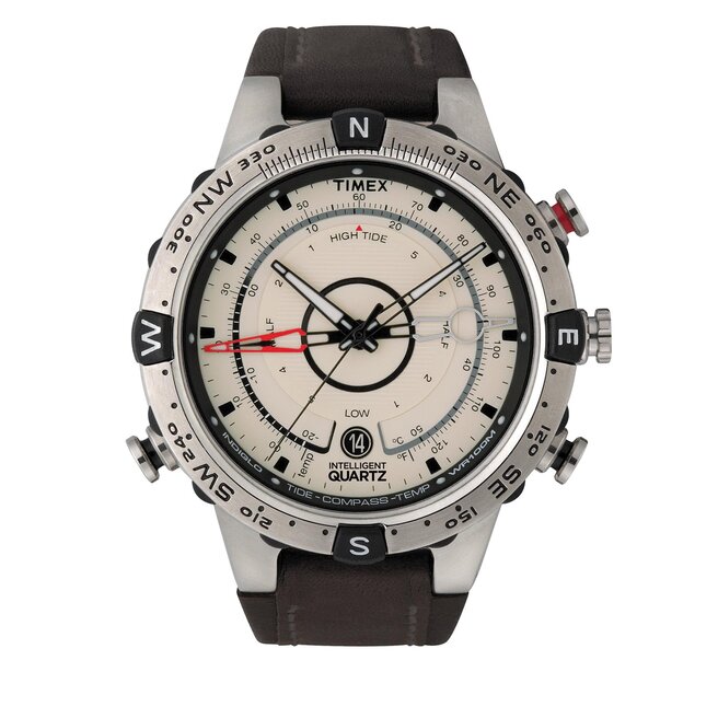 Ceas Timex Expedition Military Allied T2N721 Brown/Silver Allied imagine noua 2022