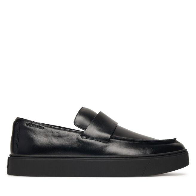 Półbuty Calvin Klein Hybrid Clean Cup Loafer Band Lth HM0HM02250 Czarny