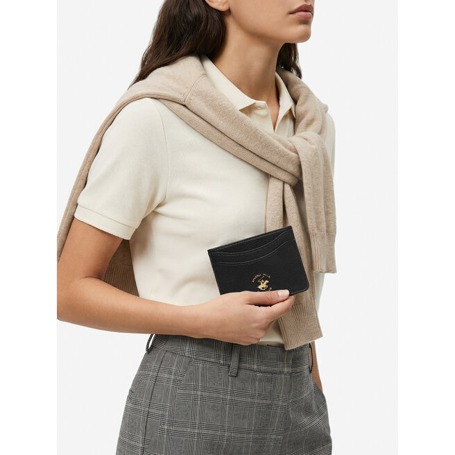 Etui na karty kredytowe Beverly Hills Polo Club CEO-BHPC-W1-007-SS26 Czarny -