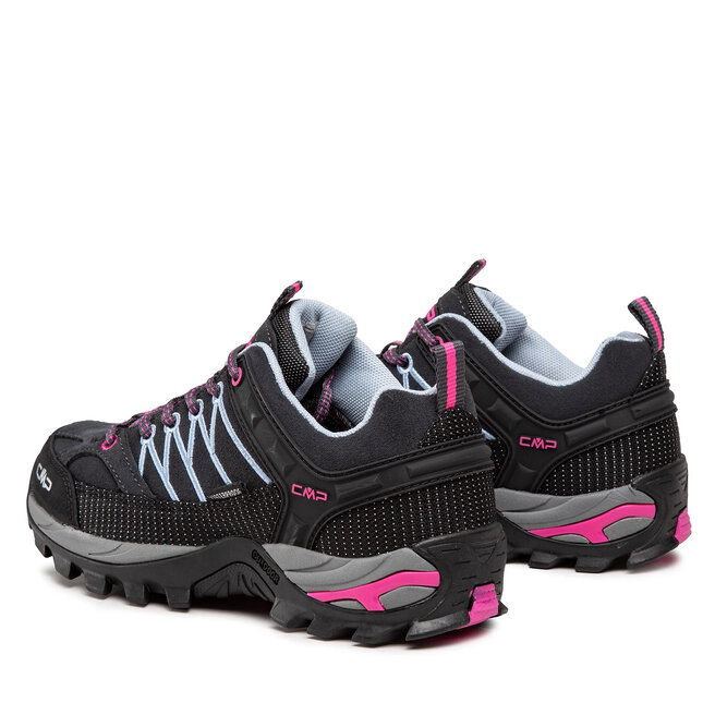 Scarpe Da Trekking CMP Rigel Low Donna – Impermeabili WP, Pelle Scamosciata, Suola FullOn GRIP, Comode E Stabili Per Escursioni