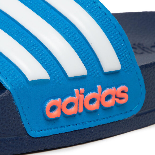 Mules / sandales de bain adidas adilette Shower K GW0340 Black/Blue/Black |  chaussures.fr
