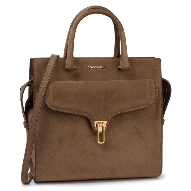 Coccinelle Táska Coccinelle FF1 Beat Suede E1 FF1 18 01 Tobacco W57