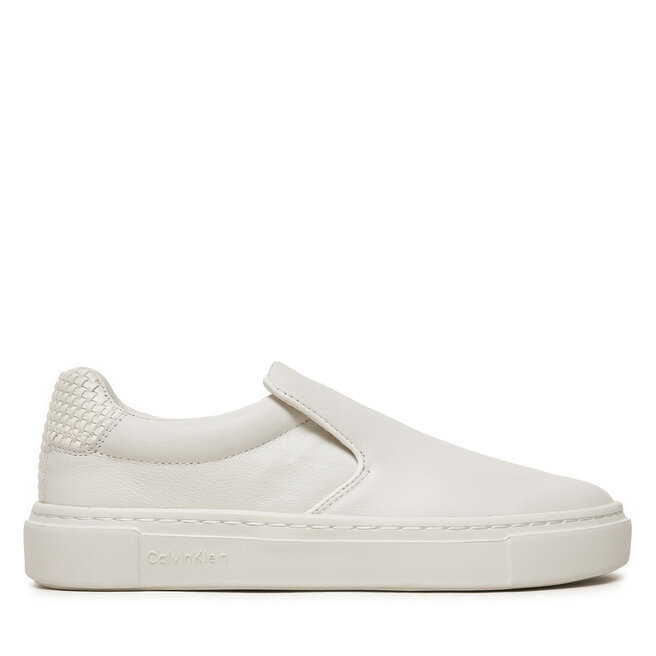 Sneakersy Calvin Klein Cupsole Slip On - Biały