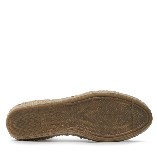 Manebi Еспадрили Manebi Flat Valenciana T 1.6 P0 Pastel Silver Shades Lame