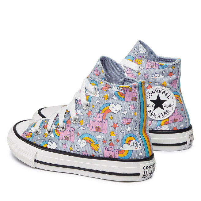 Converse Plátenky Converse Ctas Hi 372943C Lt Armory Blue/beyond Pink
