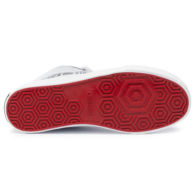 Big Star Shoes Tygskor Big Star Shoes EE274356 White