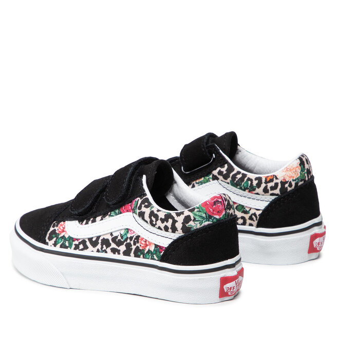 Vans noir leopard discount
