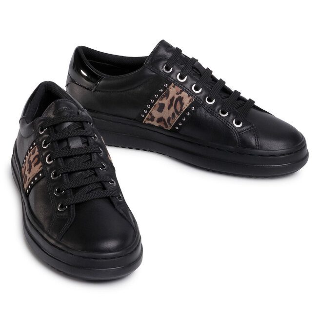 Geox Сникърси Geox D Pontoise G D04FEG 08502 C9999 Black