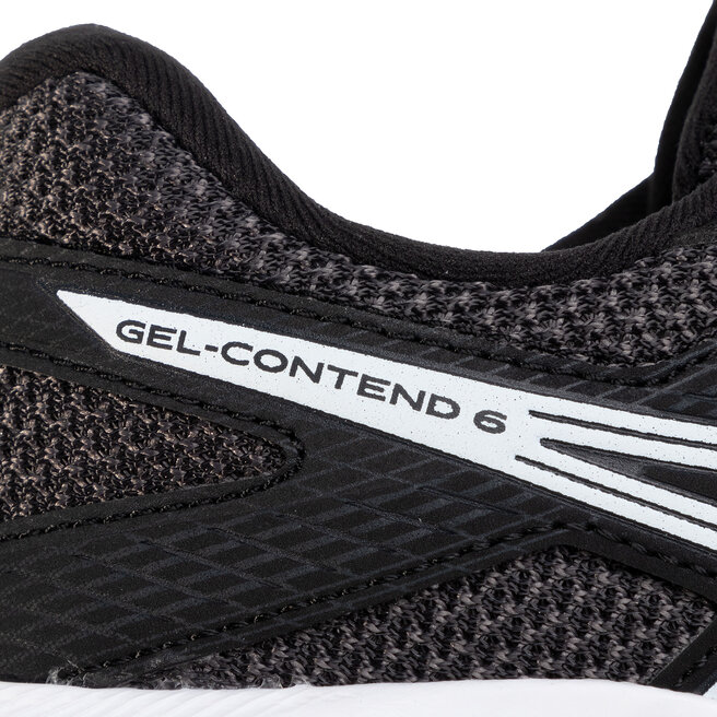 Chaussures Asics Gel Contend 6 Twist 1012A671 Graphite Grey White