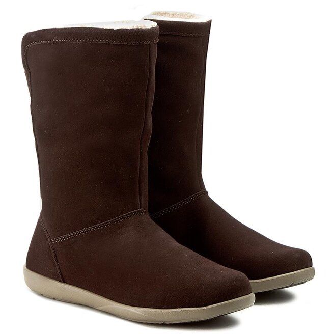 Crocs adela discount foldover fuzz bootie