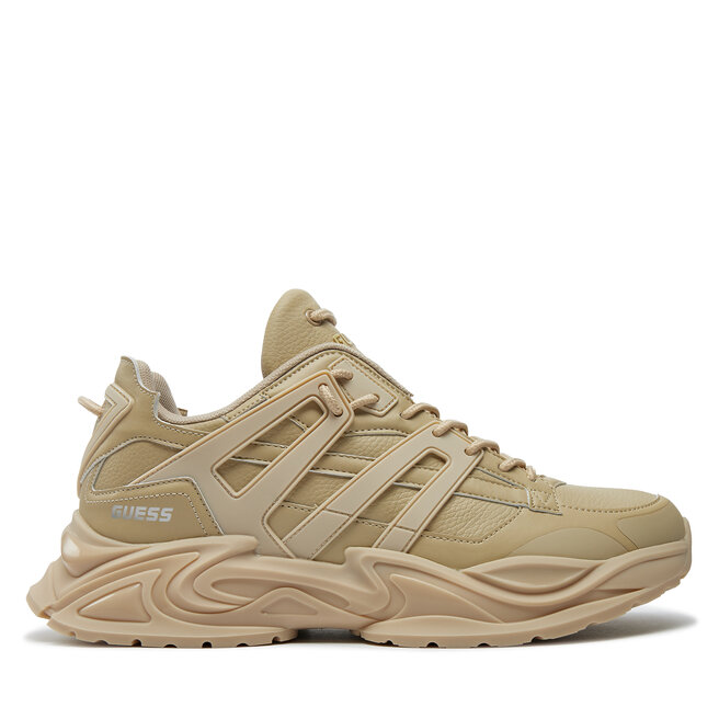 Sneakersy Guess Belluno Low FMTBEL - Beżowy