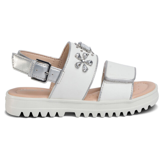 Geox Szandál Geox J S.Coralie G.C J026EC 054AJ C1000 M White