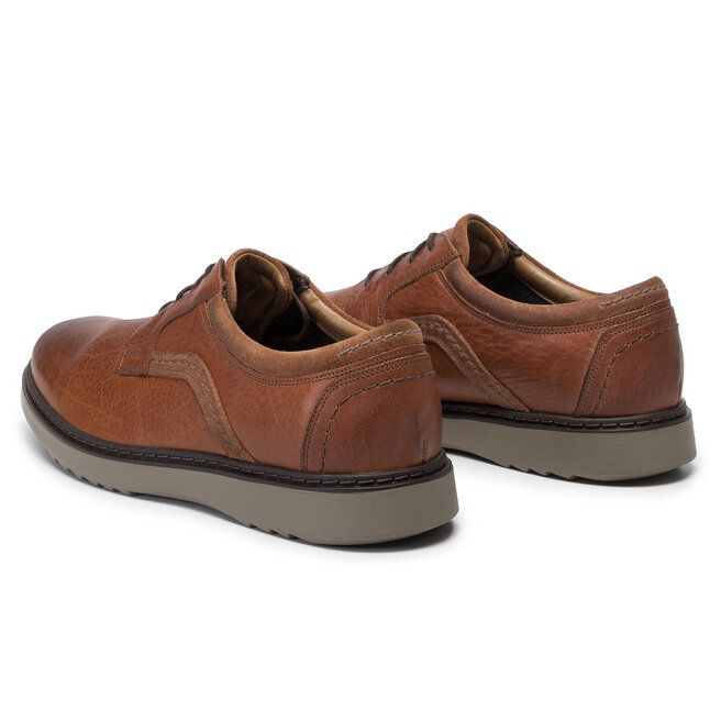Clarks Un Geo Lace 261367587 Dark Tan Lea evzuttya .ua