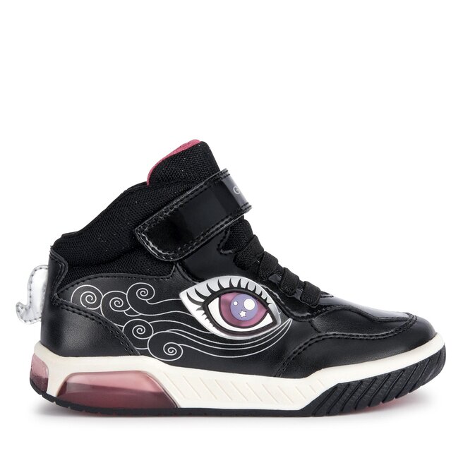 Sneakersy Geox J Inek Girl J36ASB 0NFEW - M Czarny